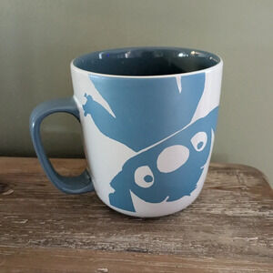 Disney Stitch Two Tone Mug 18 oz Hanging Upside Down HTF